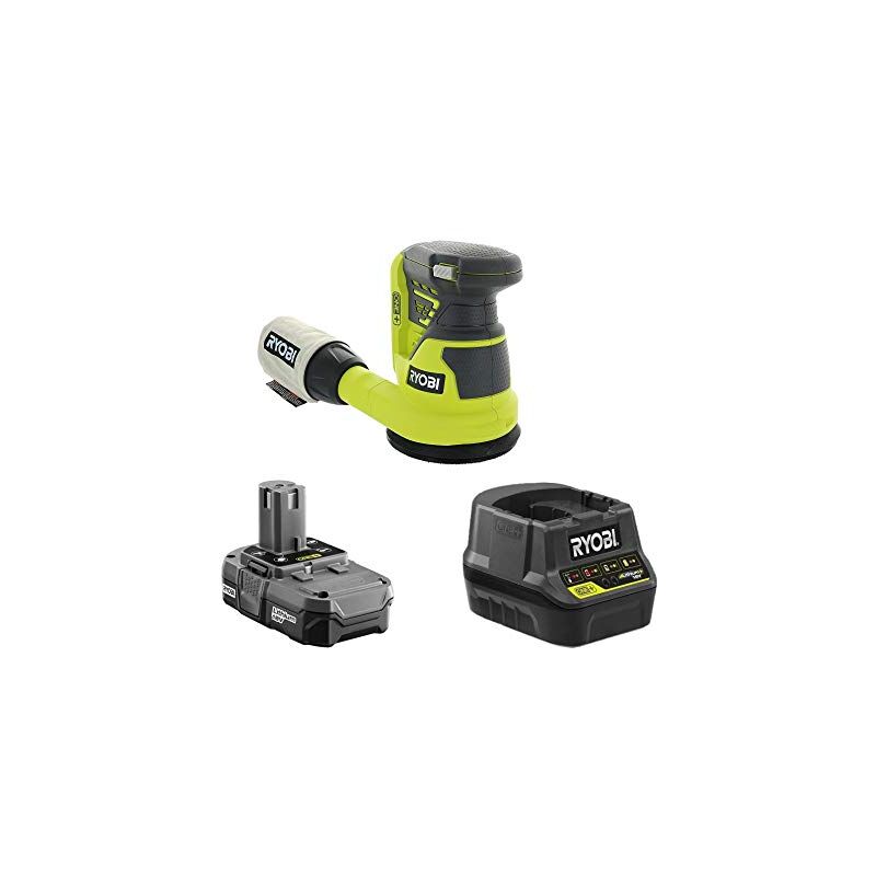 Ponceuse Orbitale Ryobi RROS18-0 – 18V, Plateau 125mm, Sans Batterie, Prête à Poncer !