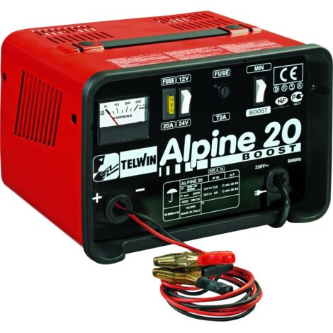 Chargeur de batterie de voiture Telwin 807546 Alpine 20 WET 12/24 V 300 W (1/3)