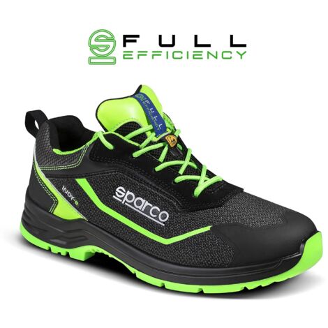 Sparco 07540NRVF Chaussure de sécurité Indy Forester S1PS SR FO Vert/Noir 42 (1/5)
