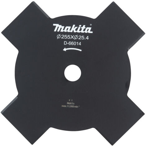 Makita D-66014 Lame Métal Débroussailleuses Ø 255mm Ø Trou 25,4mm Épaisseur 2 4T