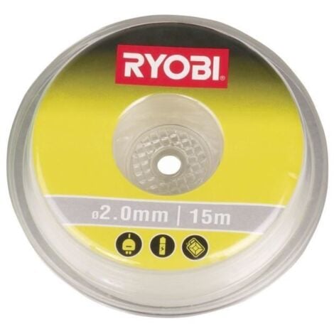 Bobine Fil Rond RYOBI 50m Diamètre 2.4mm Rouge Universel RAC105 - Gamm Vert