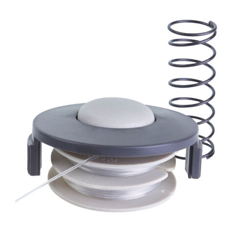 RYOBI Bobine simple fil diamètre 1.2mm et couvercle pour coupe-bordures électriques RAC140