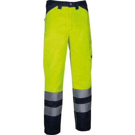 Cofra PTGIL Pantalon de Travail Twinkle Jaune L