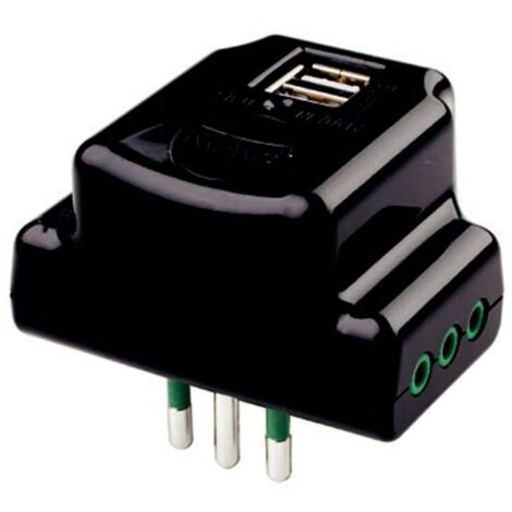 FANTON - ADATT.DA S11 A 3P11+2USB PIATTO BI FANTON - ADATT.DA S11 A 3P11+2USB PIATTO BI