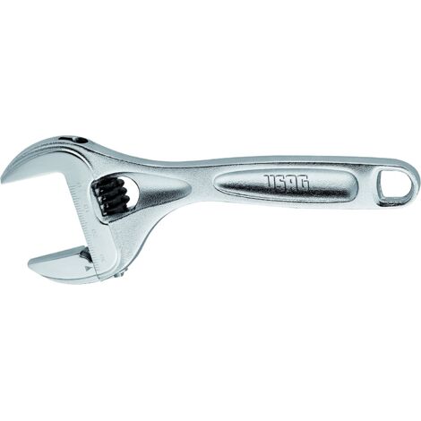 Clé à molette réglable Usag U02940010 courte max 34 mm (1/4)