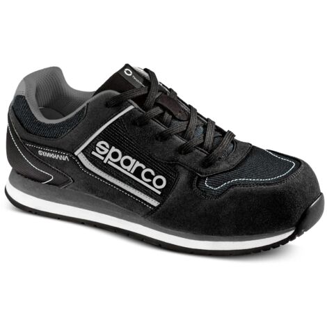 Sparco 07527NRGR Chaussures de sécurité Sneaker Style S1P SRC Noir/Gris 38