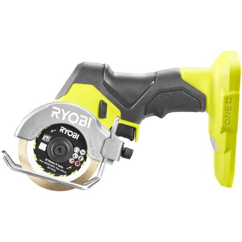 Ryobi – Meuleuse à batterie 18V – Moteur sans balais – Vitesse 20 000 tr/min – Profondeur de coupe 16 mm – Disque 76 mm pour métal et plastique - RCT18BL-0 (1/7)