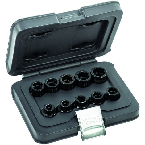 Boîte Modulaire USAG 235 1/2 MB/C10 10 Douilles Hexagonales Réduites (1/4)