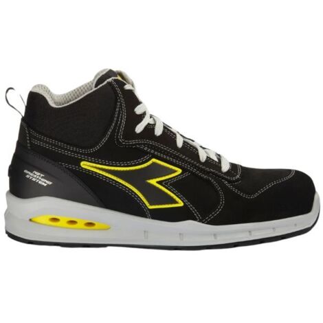 Chaussure de sécurité montante noire DIADORA UTILITY RUN NET AB MID S3S FO SR - 181149C0200 44