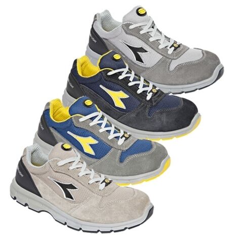 Chaussure de travail utilitaire Diadora Run Text Low S1P Src Esd Dark Navy 46