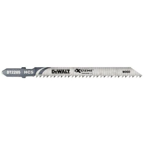LAME DE SCIE SAUTEUSE DEWALT 100x2,5mm T101B XPC BOIS/PVC /5pcs.
