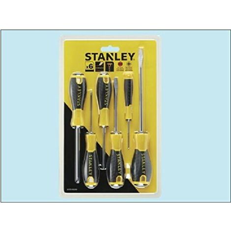 Stanley STHT0-60208 Jeu de 6 tournevis Stanley Essential