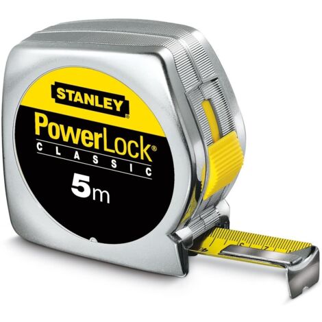 Stanley 0-33-191 Mètre Revêtement Carbone Revêtement Mylar Largeur 19 mm 5 m