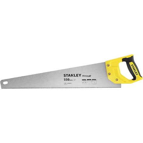 Scie à bois Stanley STHT20372-1 Sharpcut 550 mm 11 dents/pouce