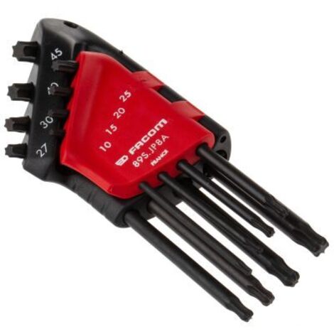 Coffret de 8 clés Torx Facom 89S.JP8A