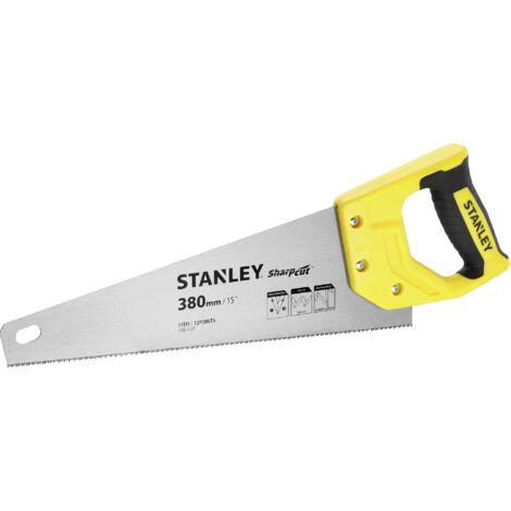 Idroweb – Scie à bois 38 cm STHT203691 – 11 TPI pour coupes nettes – Manche bi-matière pour confort – Lame 0,85 mm pour meilleur contrôle (1/10)