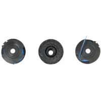 Bobines de fil 1,6 mm pour débroussailleuse Ryobi – Lot de 3 – Compatible avec RY18LT23A RY18LT33A OLT1832 RLT2925 RLT1831