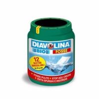 Diavolina 16020 Détartrant Bio pour fosses septiques 12 sachets