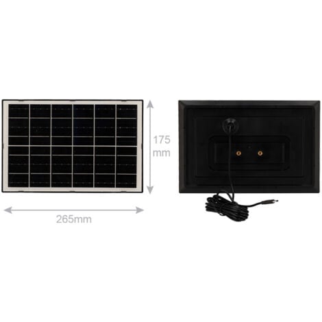 Caméra de surveillance sans fil avec panneau solaire et 4G LTE Étanche IP66