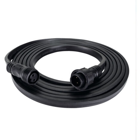 Rallonge de guirlande lumineuse d'extérieur 3m – Connectable IP65 – Compatible avec guirlandes Tibelec – Flexibilité d'installation