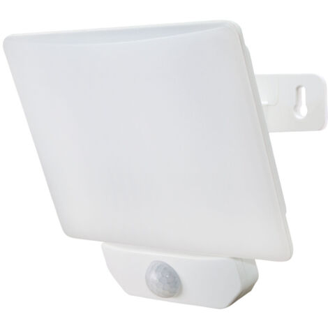 Projecteur LED 30W / 2500LM full screen blanc avec détecteur de mouvement IP44