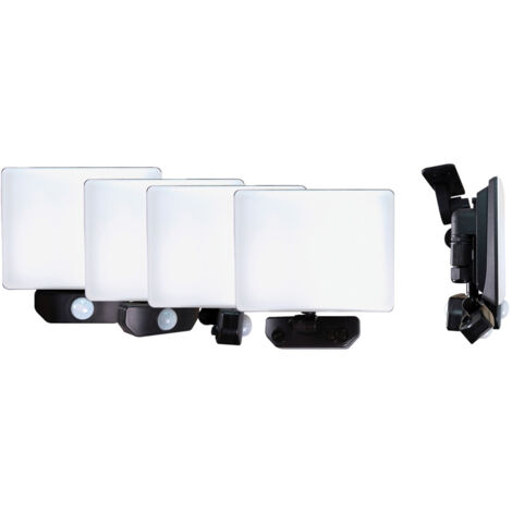 Projecteur LED 30W / 2500LM full screen blanc avec détecteur de mouvement IP44