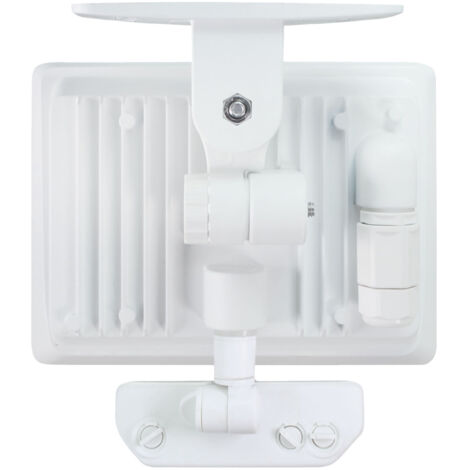 Projecteur LED 30W / 2500LM full screen blanc avec détecteur de mouvement IP44