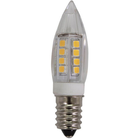 Ampoule LED E14, 3.3W, 240V, 424 lumens, 3000K blanc-chaud - Tibelec (1/4)