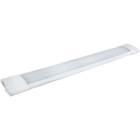 Réglette LED Blanc 8W, 600 lumens, 3000-4000-6500K, interrupteur tactile, intensité variable, garantie 5 ans - Tibelec (1/5)