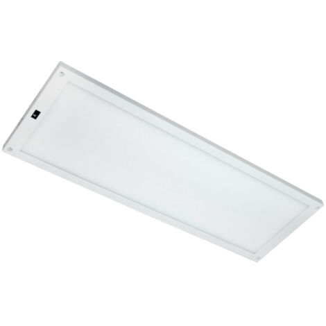 Réglette LED Blanc 4W, 270 lm, 3000K, extra plate, intensité variable, interrupteur infrarouge, garantie 5 ans - Tibelec