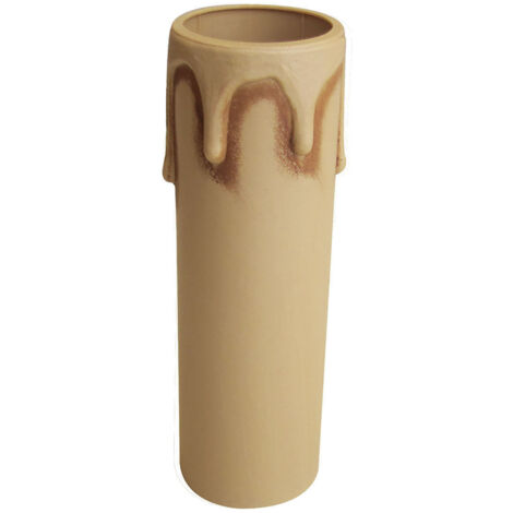CENTRALE BRICO Bougie E14 TIBELEC, plastique, beige (1/2)