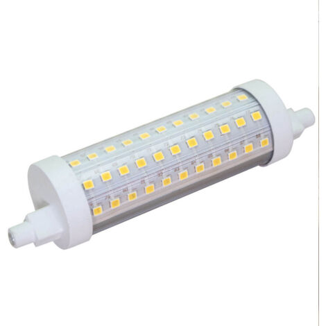 Tube Led pour projecteur  R7S 118mm 15W, 240V, 1920 lumens, 4000K blanc-neutre - Tibelec