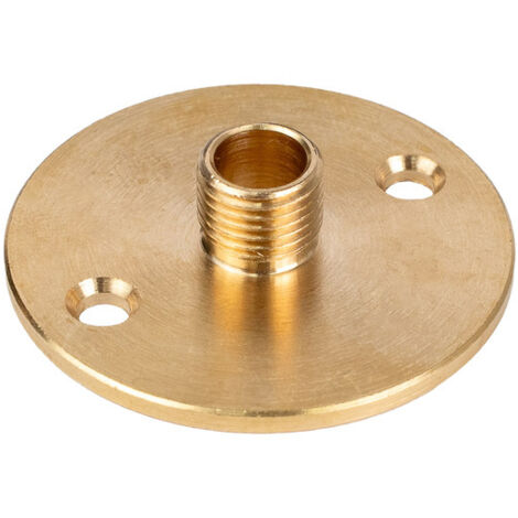 Raccord à plaque laiton mâle, diam. 40mm, pas 10x1 - Tibelec