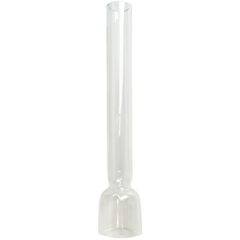 Tibelec – Verre Kosmos pour lampe à pétrole – Verre clair translucide – Hauteur 260mm, diamètre 53mm – Accessoire luminaire