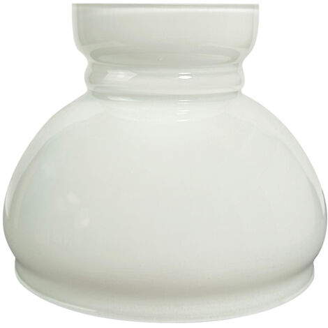 Abat jour en verre blanc opaque diam. 93mm - Tibelec