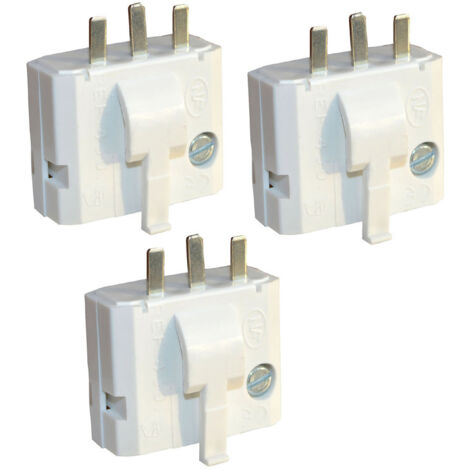 Lot de 3 fiches DCL 2 pôles + terre- Tibelec