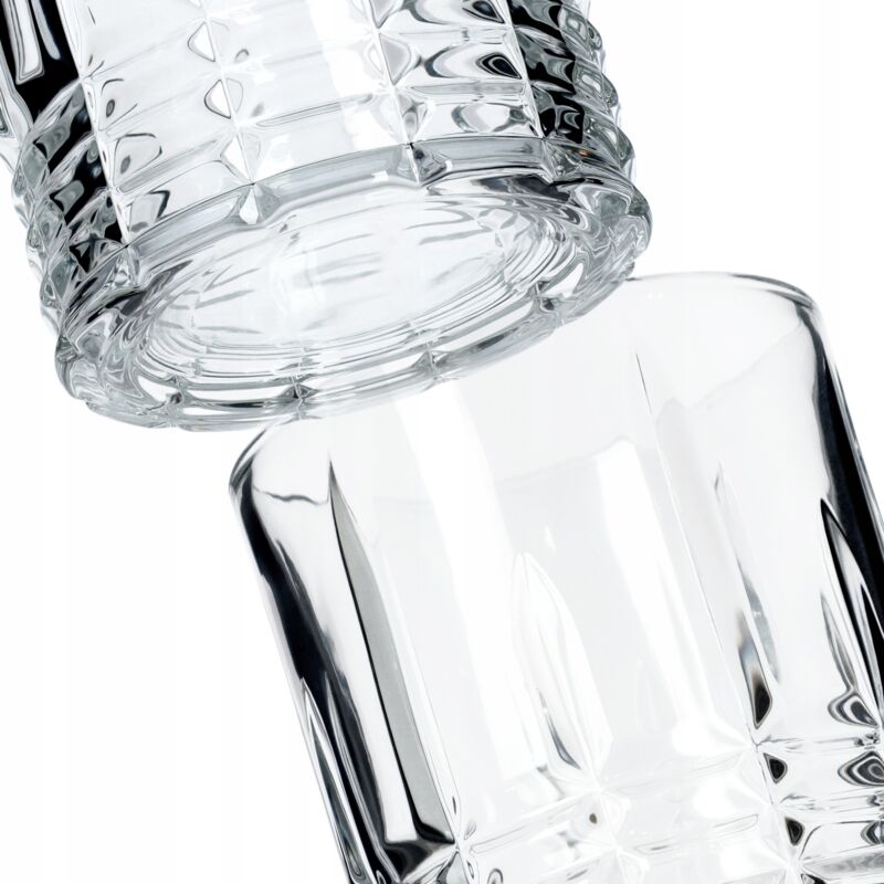 KADAX Lot De 6 Verres à Eau, Transparents, Avec Fond Renforcé