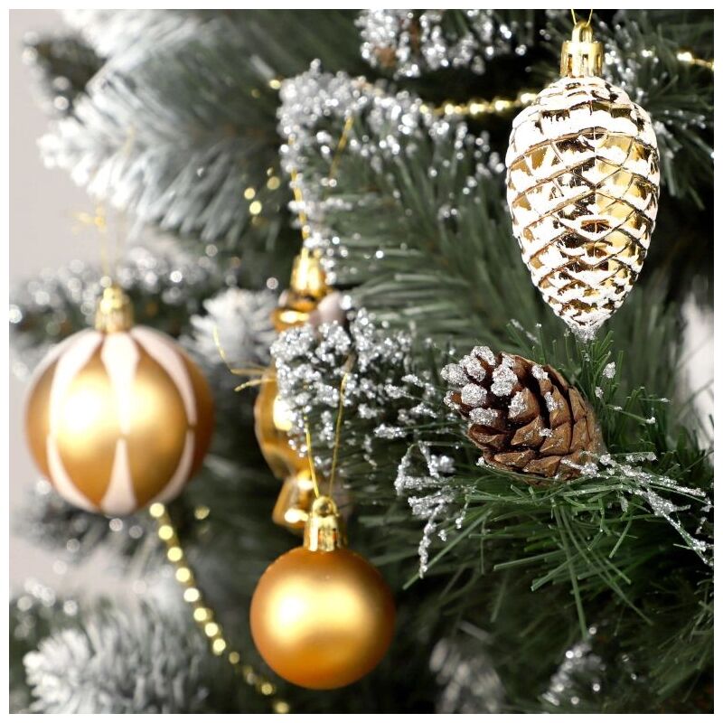 Sapin De Noël Artificiel KADAX 60 Cm - Mini Sapin Avec 66 Branches Et Toile De Jute