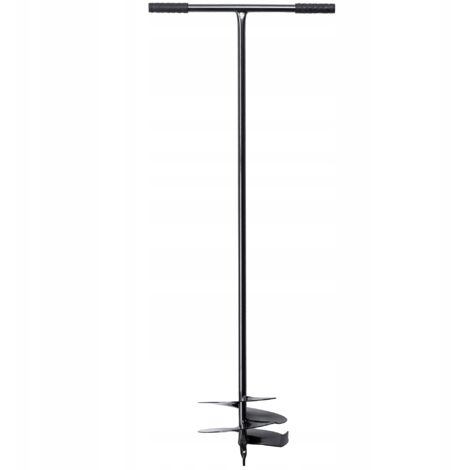 KADAX Tarière Manuelle avec Poignée en Métal, Outil de Jardinage à Main pour Creuser des Trous, Planter des Arbres et Installer des Clôtures (250 mm) (1/5)