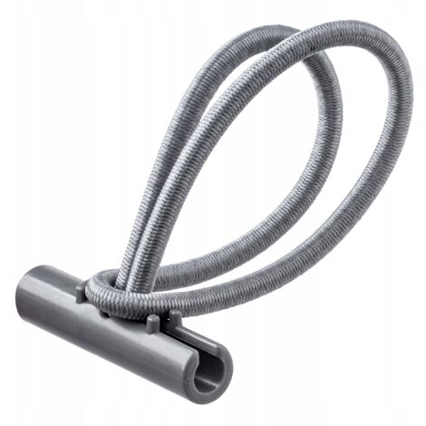 KADAX Tendeur de bâche résistant aux intempéries en caoutchouc pour tentes, bâches, trampolines, caravanes (gris/15 cm/cliquet de blocage/1 pièce) (1/5)