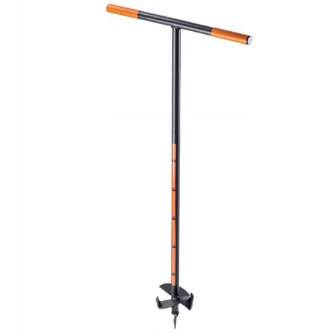 KADAX Foret hélicoïdal pour jardin, foret à bulbe, foret à oignon, foret à poteau, foret à oignon, foret de poteau (130 mm) (1/5)