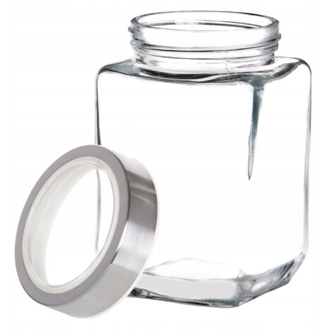 Récipient alimentaire en verre KADAX avec couvercle 500 ml pour pot de ...