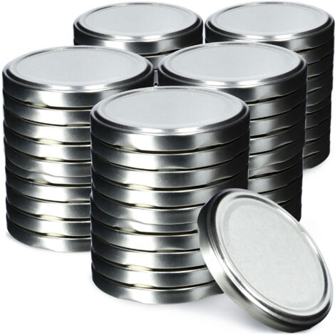 KADAX 50x Jar Caps Fi 82 Caps pour bocaux couvercles conserves (1/5)