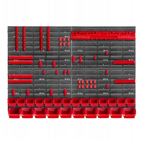 KADAX Planche à outils 116x78cm Etagère 67 pièces (1/5)