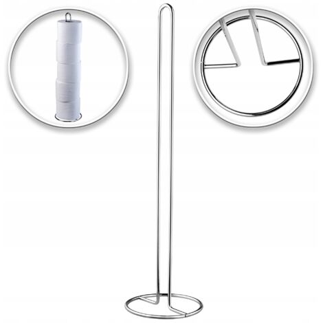 KADAX Support papier toilette en acier 54 cm (1/5)