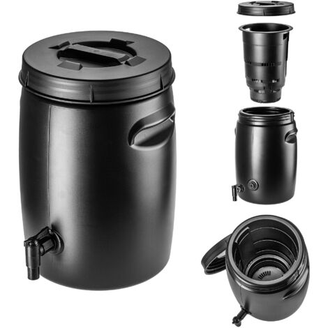 Baril de jardin du réservoir 25L d'engrais de KADAX pour produire le robinet de boue d'engrais