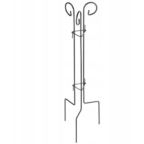 KADAX Tuinsteun van gepoedercoat staal, plantenhouder, bloemensteun, plantensteun, klimhulp voor planten, tuin, balkon, plantenhouder, hoogte: 90 cm