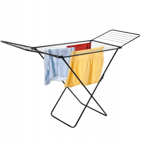 KADAX Sèche-linge Debout Stable 181cm Vêtements Pliables Pour Lessive Grand (1/5)