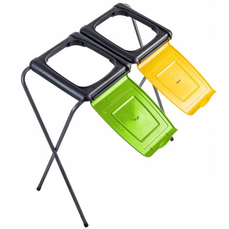 KADAX Porte-Sac Poubelle pour Intérieur et Extérieur, Support