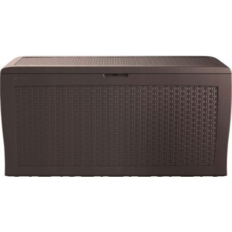 Keter Garden Box Samoa 270L Boîte en rotin marron (1/5)